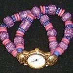 Purple Gold Watch