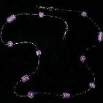 Purple eyeglass holder_necklace